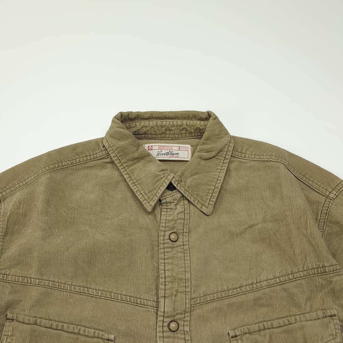 CL015 L 리바이스 시그니처 코듀로이 웨스턴 셔츠 상품이미지2