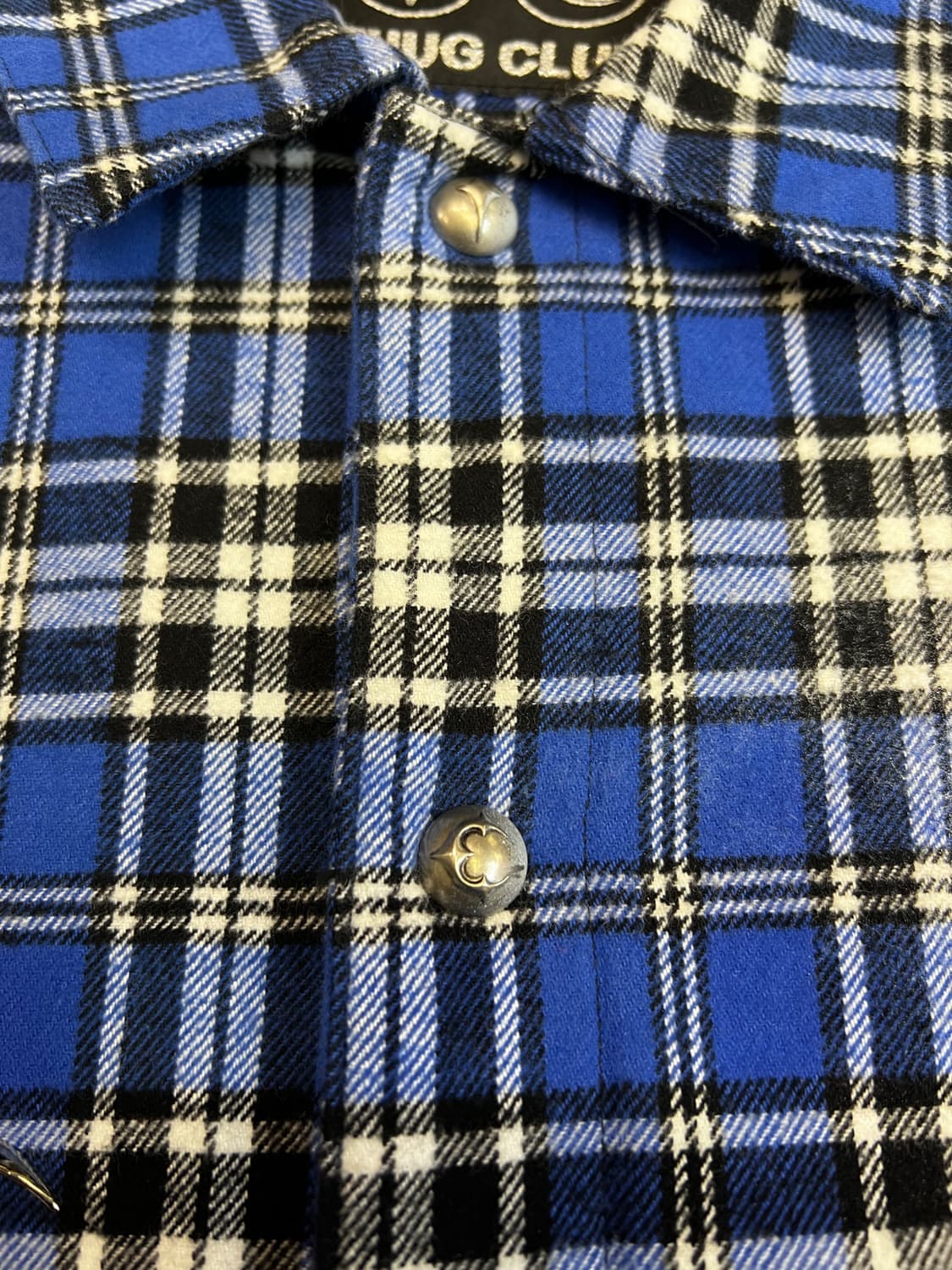 Thug Club 체크 그래픽 셔츠 상품이미지8