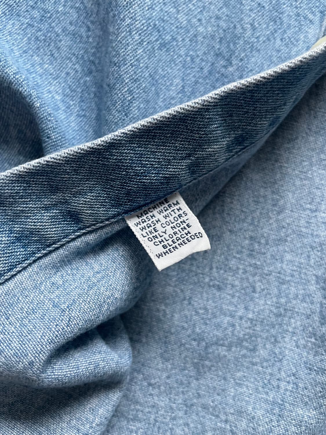 폴로 빅셔츠 데님 S (Big Shirt 랄프로렌 빅옥스포드) 상품이미지6