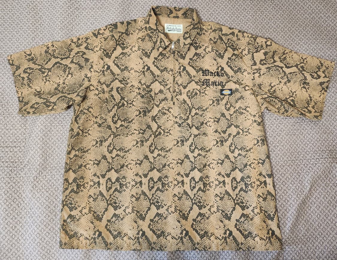 와코마리아Wacko Maria X 디키즈Dickies/파이톤 워크셔츠/L 상품이미지2