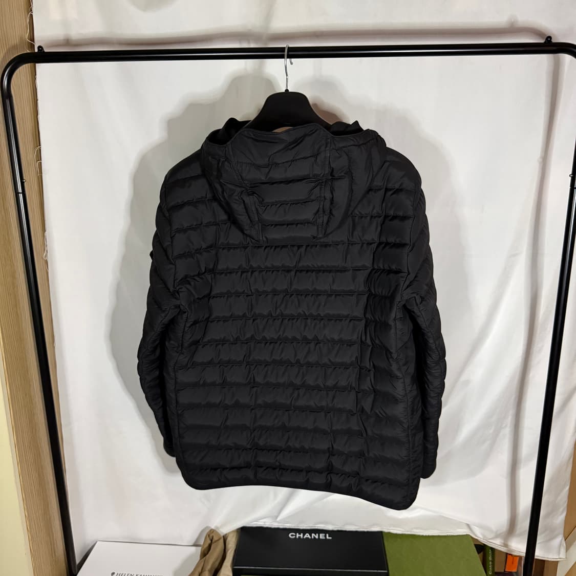 스톤아일랜드 42725 R-나일론 텔라 후드 블루종 경량패딩 상품이미지5