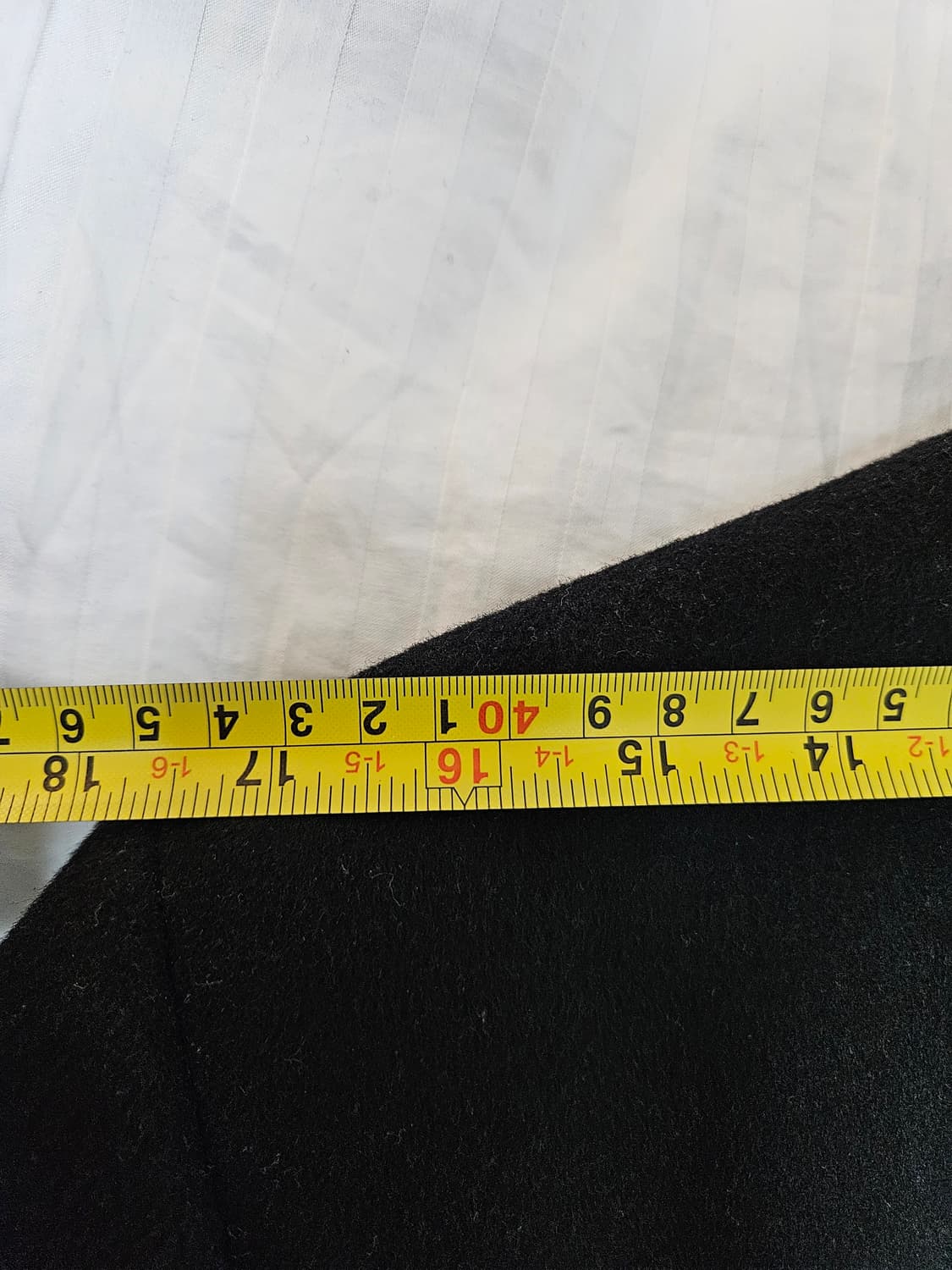 무신사 스탠다드 캐시미어 블렌드 더블 체스터 코트, 블랙, M 상품이미지3