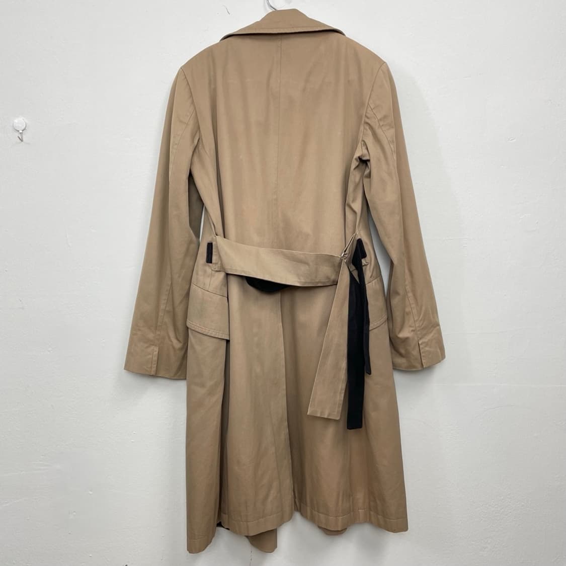 질샌더 JIL SANDER 베이지 더블브레스티드 트렌치코트 36 상품이미지10
