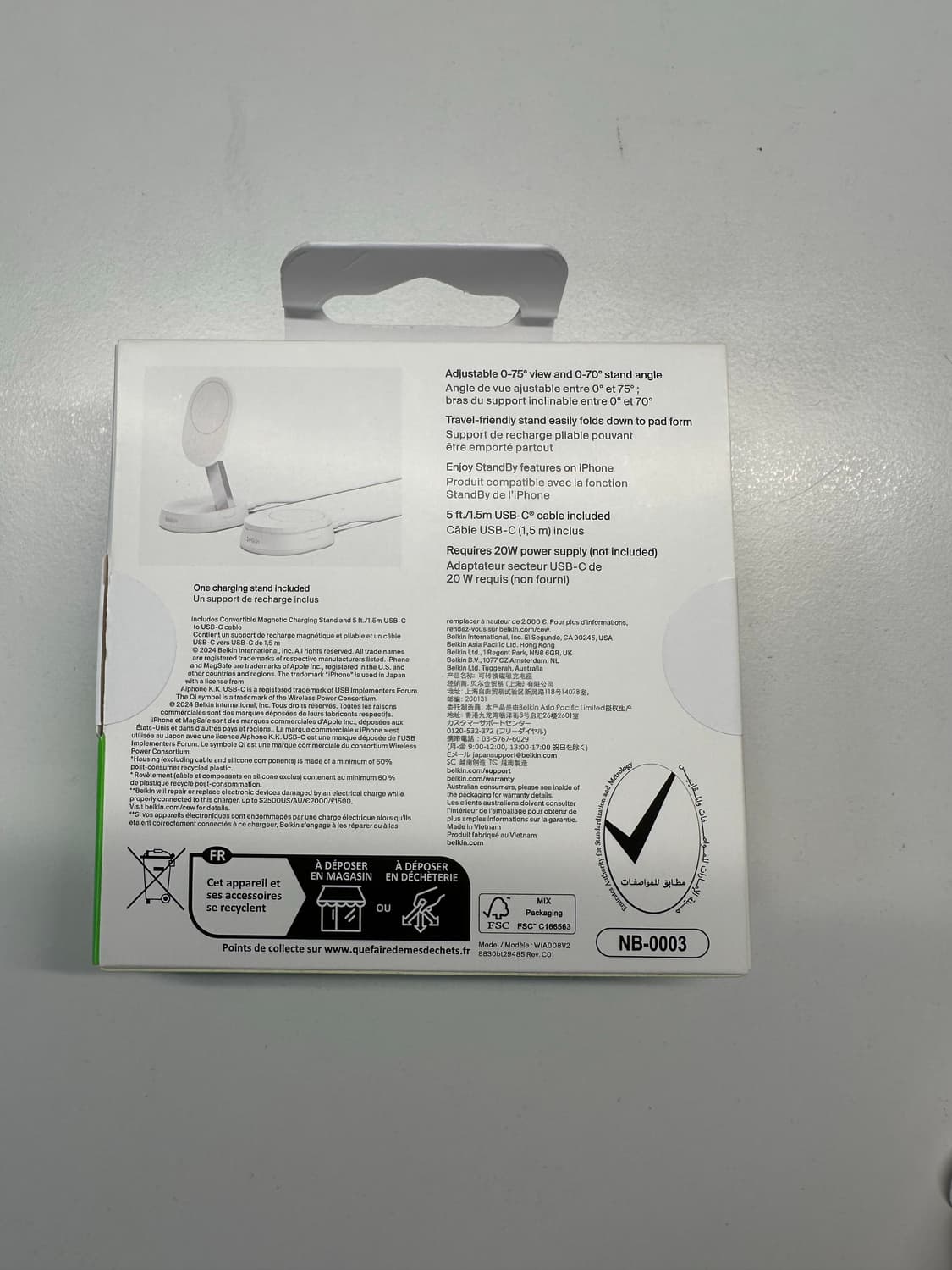 벨킨 부스트차지 프로 컨버터블 마그네틱 차징 스탠드 상품이미지8