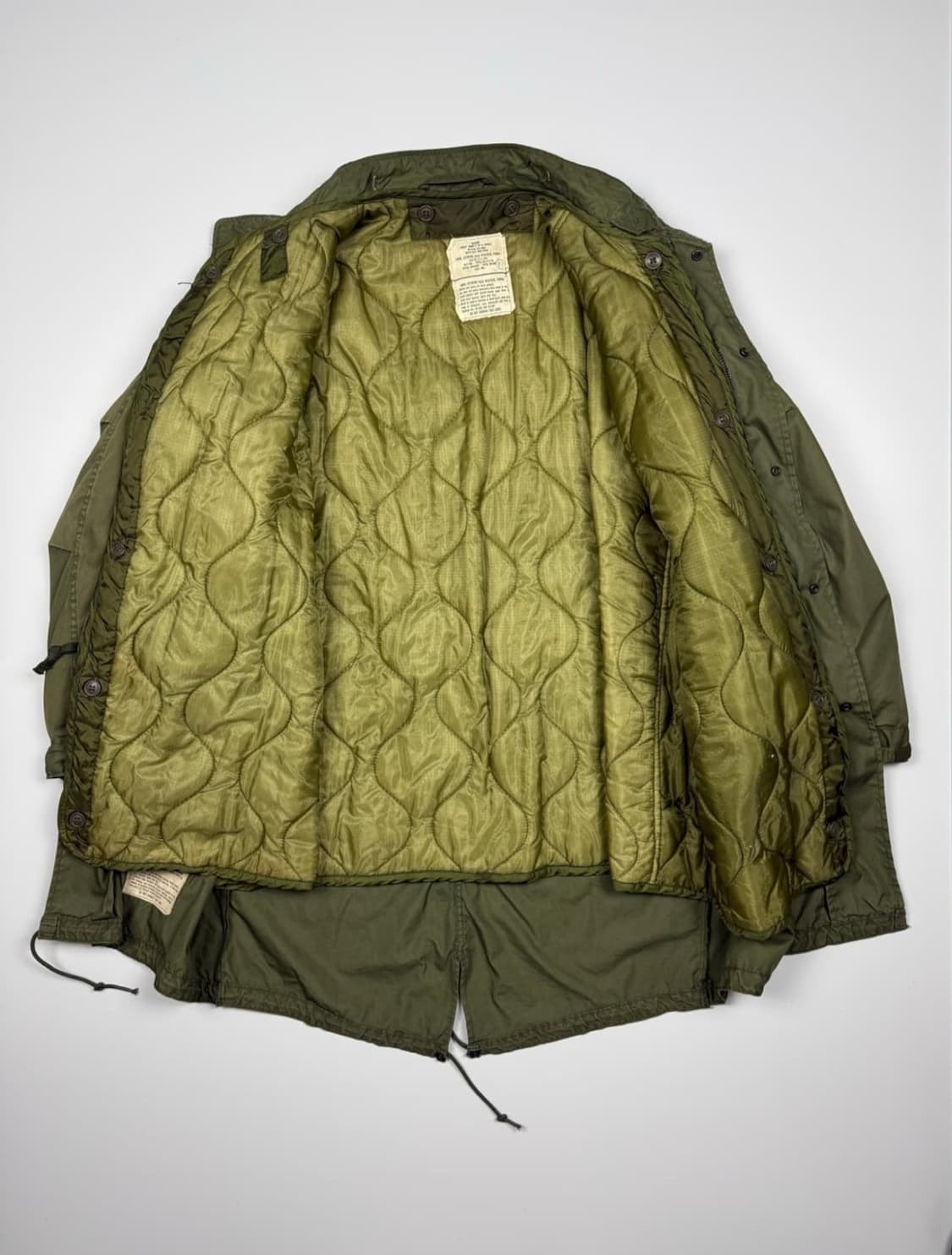 US ARMY M65 피쉬테일 파카 개파카 상품이미지6