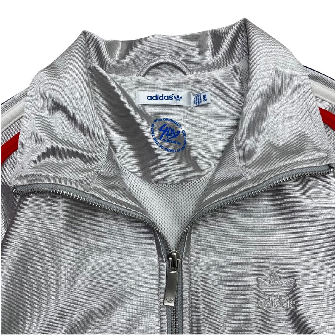 아디다스 멀티배색 라인 실버 트랙탑 90 상품이미지5