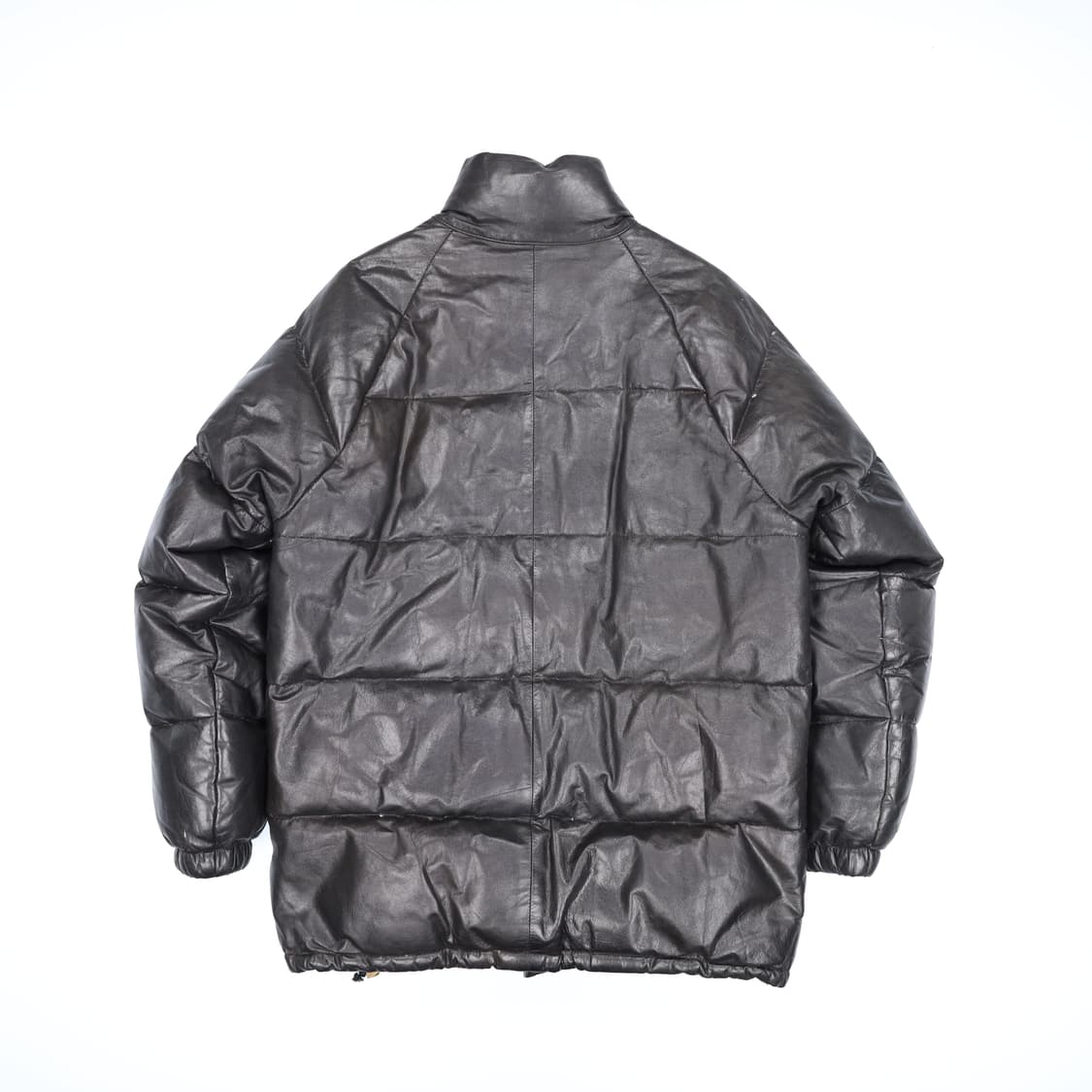 L 일본 빈티지 소가죽 덕다운 푸퍼 패딩 파카 4171 상품이미지2