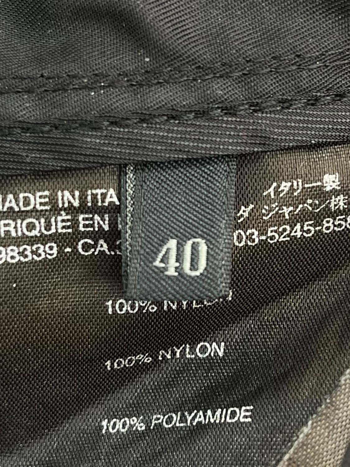 프라다 나일론 벨티드 트렌치 코트 상품이미지7