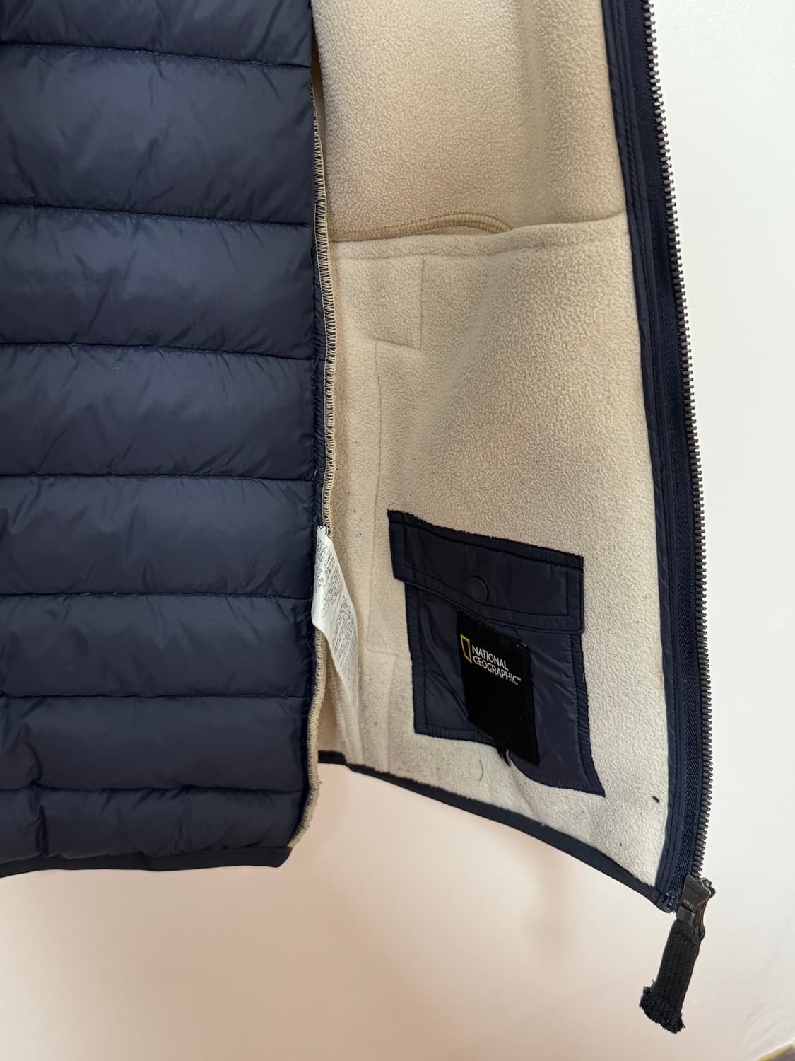 네셔널지오그래픽 양털패딩조끼 상품이미지3