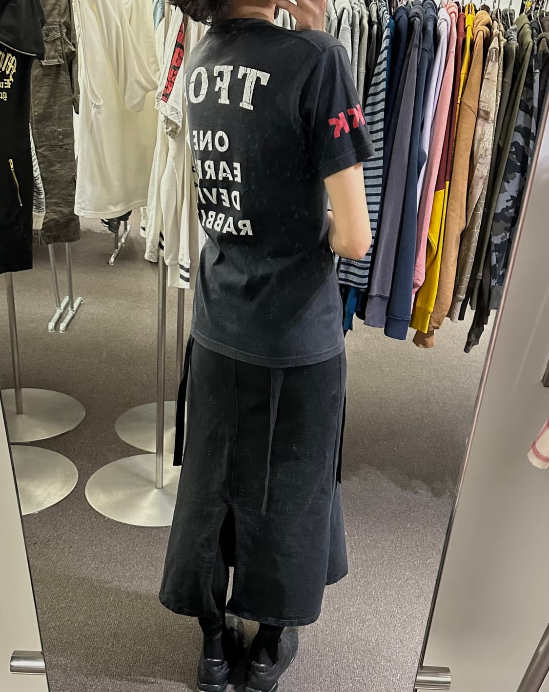 M)Japanese vintage 백프린팅 반팔 상품이미지2