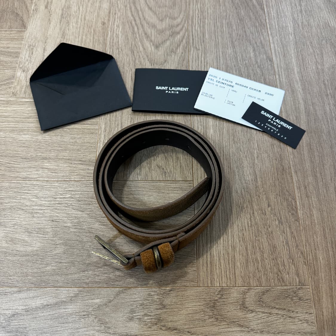 생로랑 스웨이드 벨트 상품이미지1