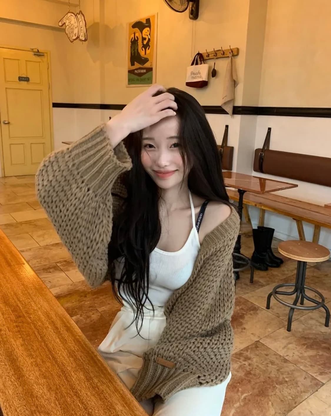 (새상품)영앤리치 핸드메이드 볼레로 가디건 상품이미지1