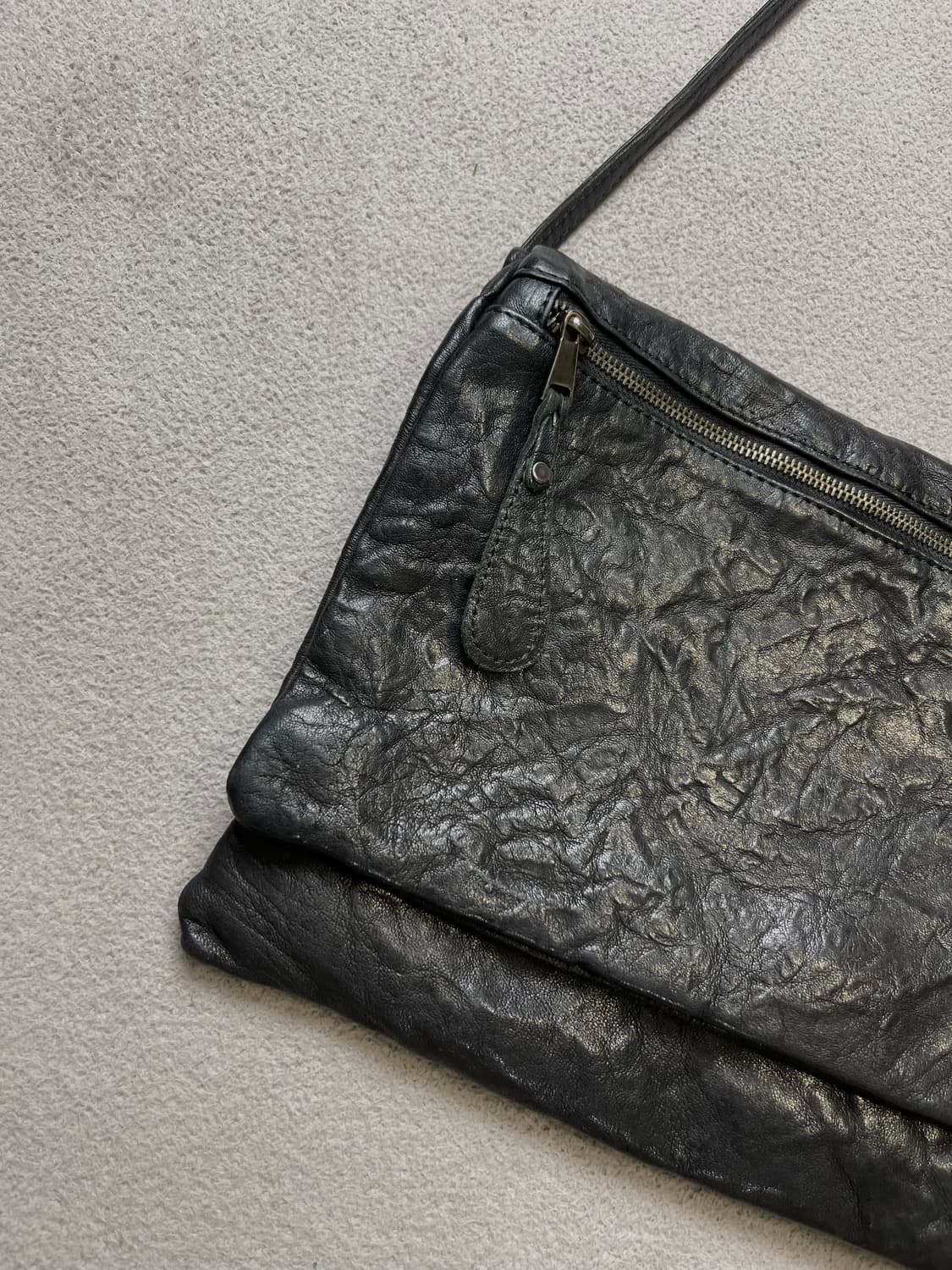 조르지오 브라토 레더 크로스백- 호보백 상품이미지5