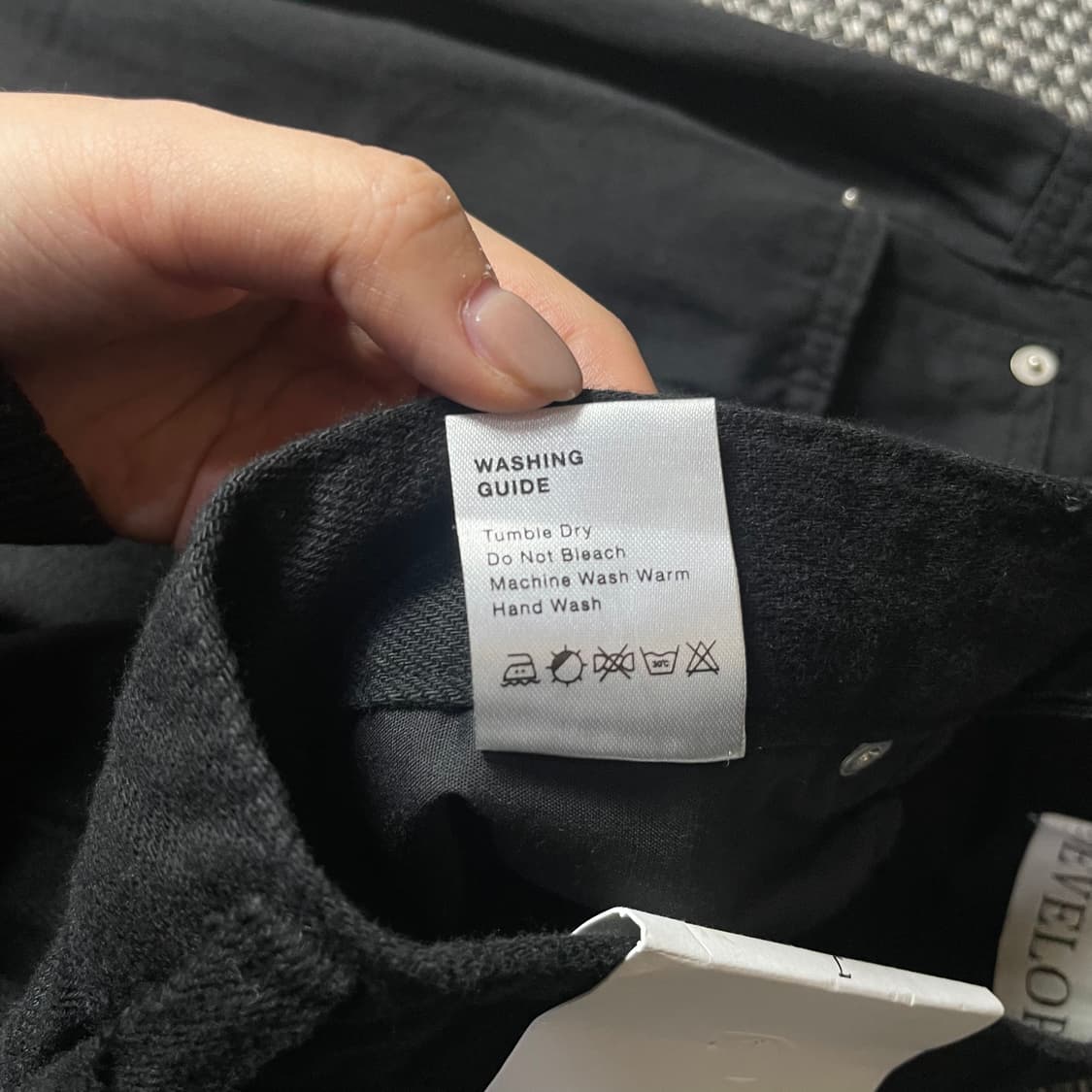 (32) 디벨롭 블랙 데미지 포인트 데님 팬츠 L 상품이미지6