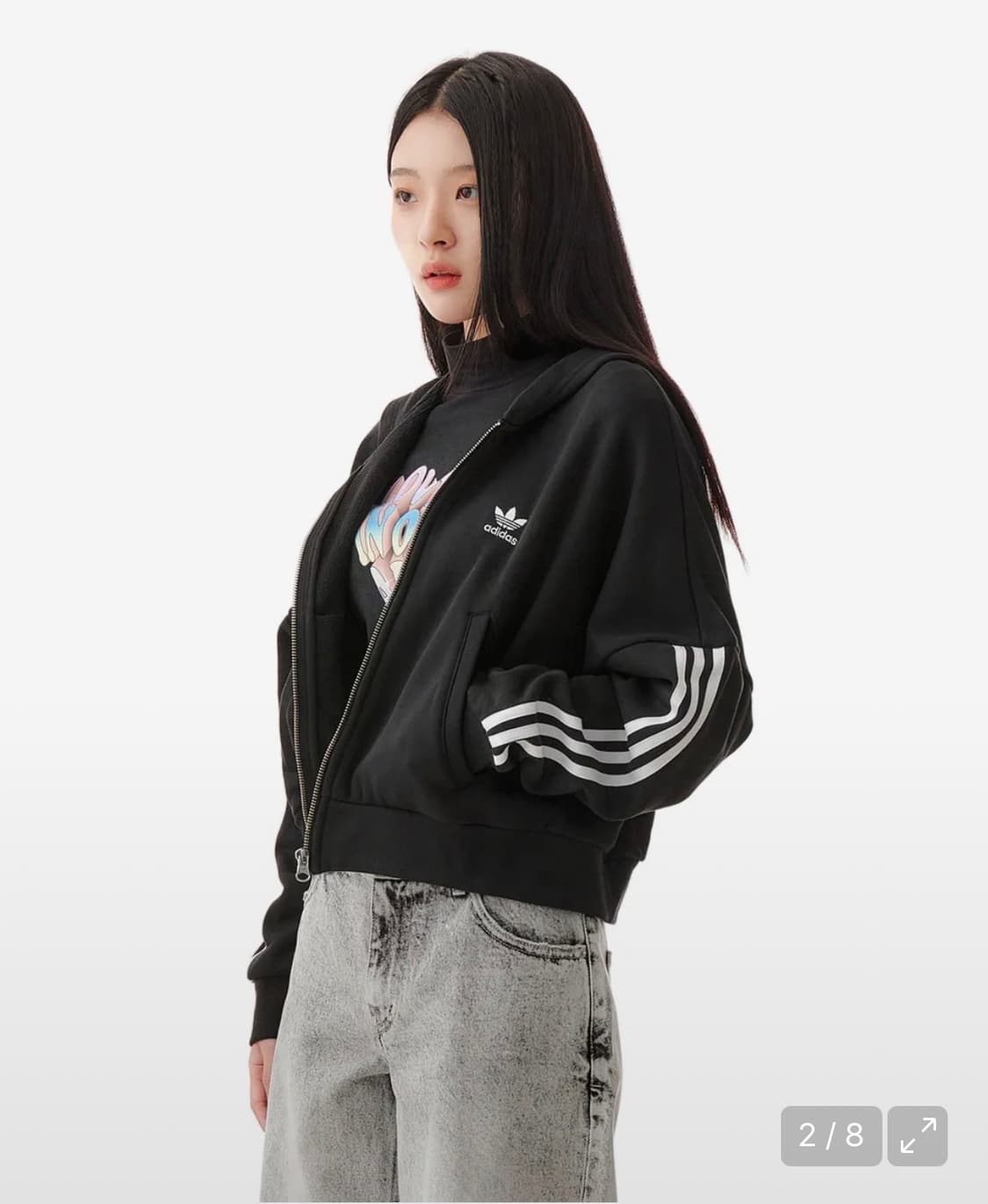 아디다스 클래식 집업 후디 상품이미지3