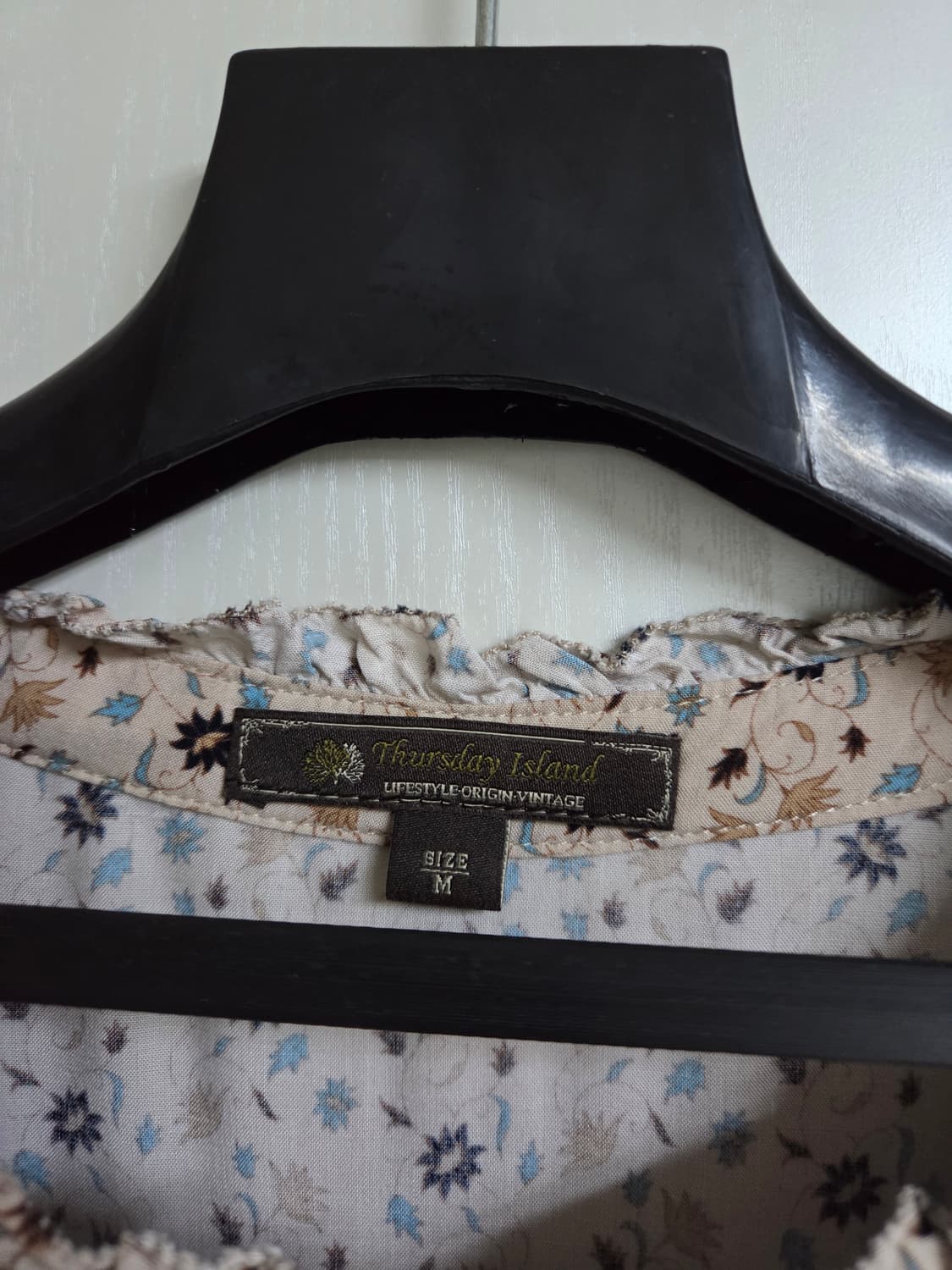 써스데이아일랜드 플라워 블라우스 상품이미지3