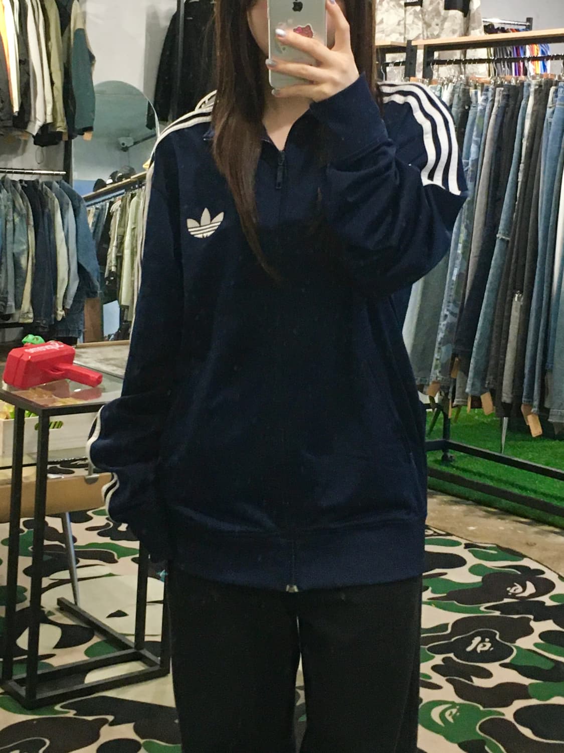 아디다스 구파이어버드져지 네이비 상품이미지5