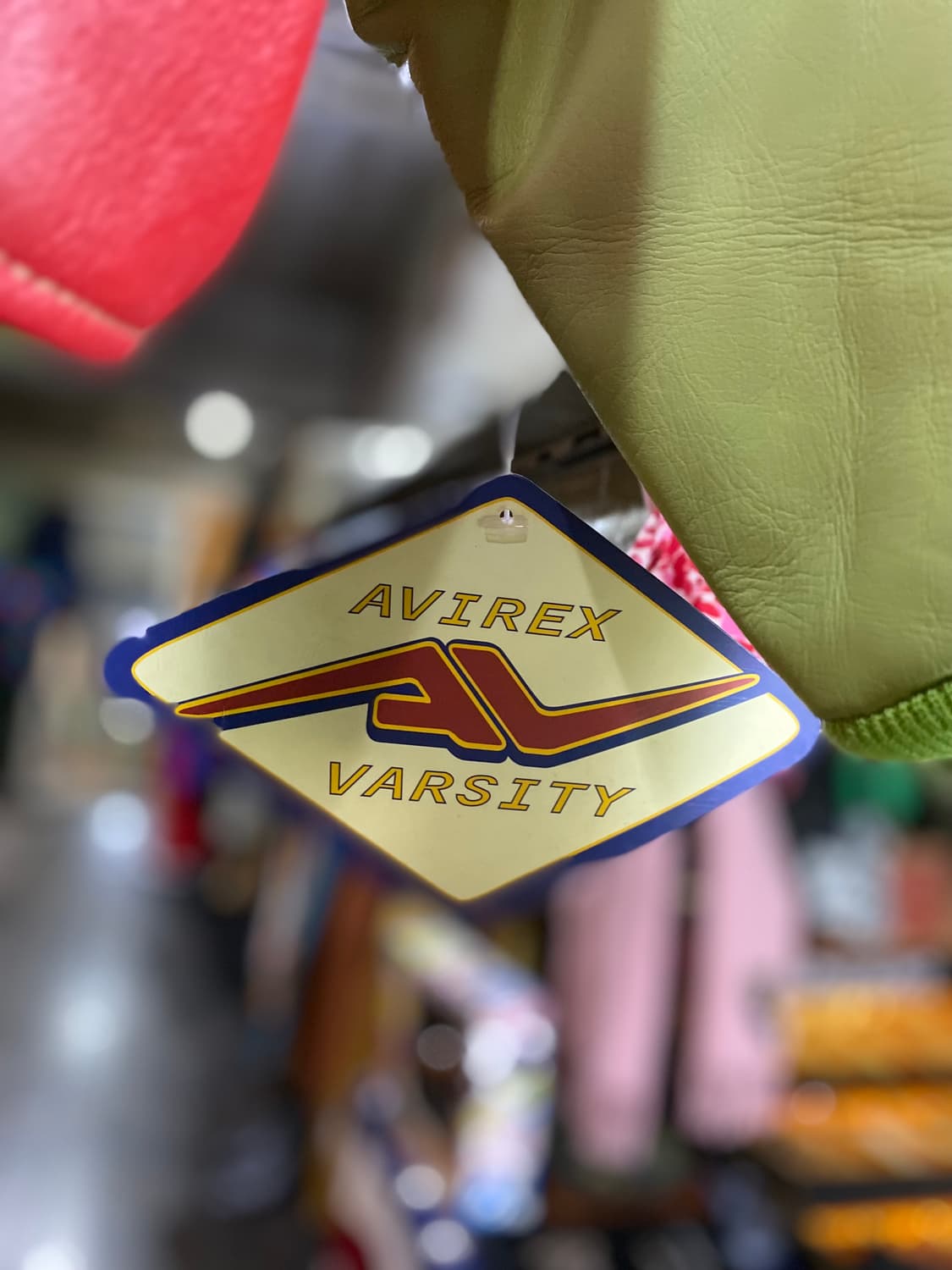 90s AVIREX 하이롤러 바시티 자켓 XXXL 상품이미지6