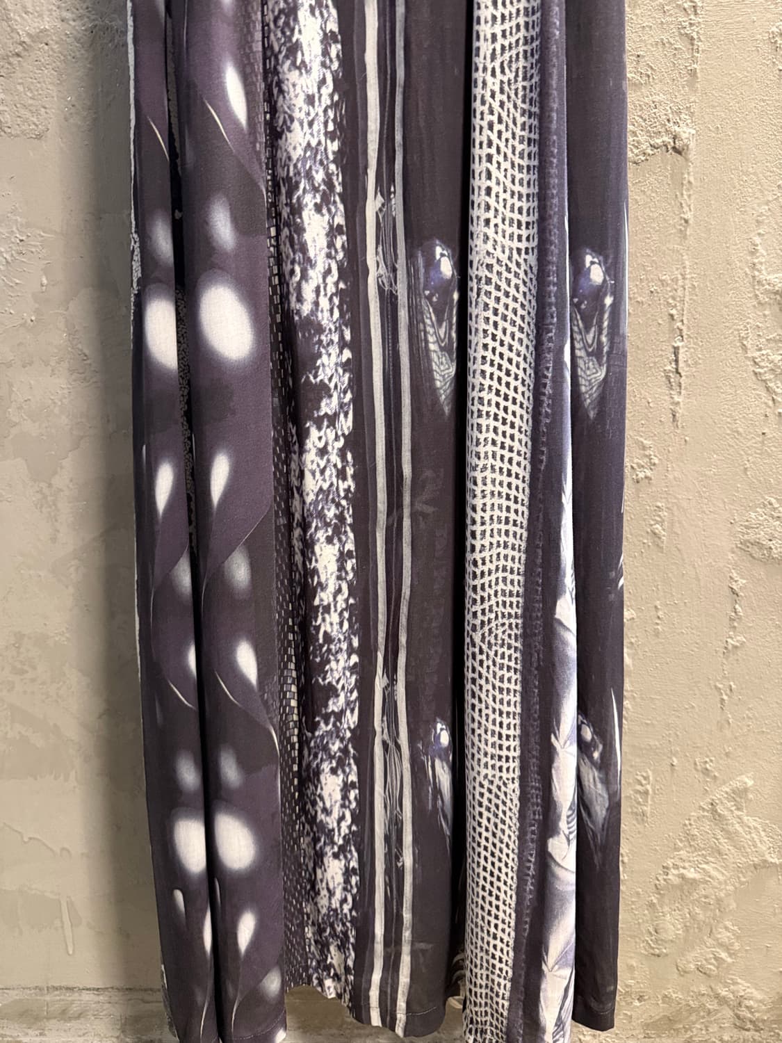 40 메종 마르지엘라 MM6 패턴 스트랩 원피스 그레이 상품이미지6