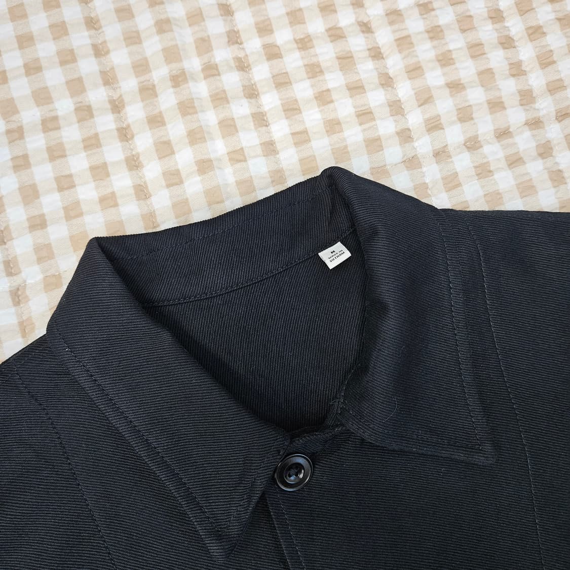 유니클로 얇은 간절기 면자켓 남자100 상품이미지2