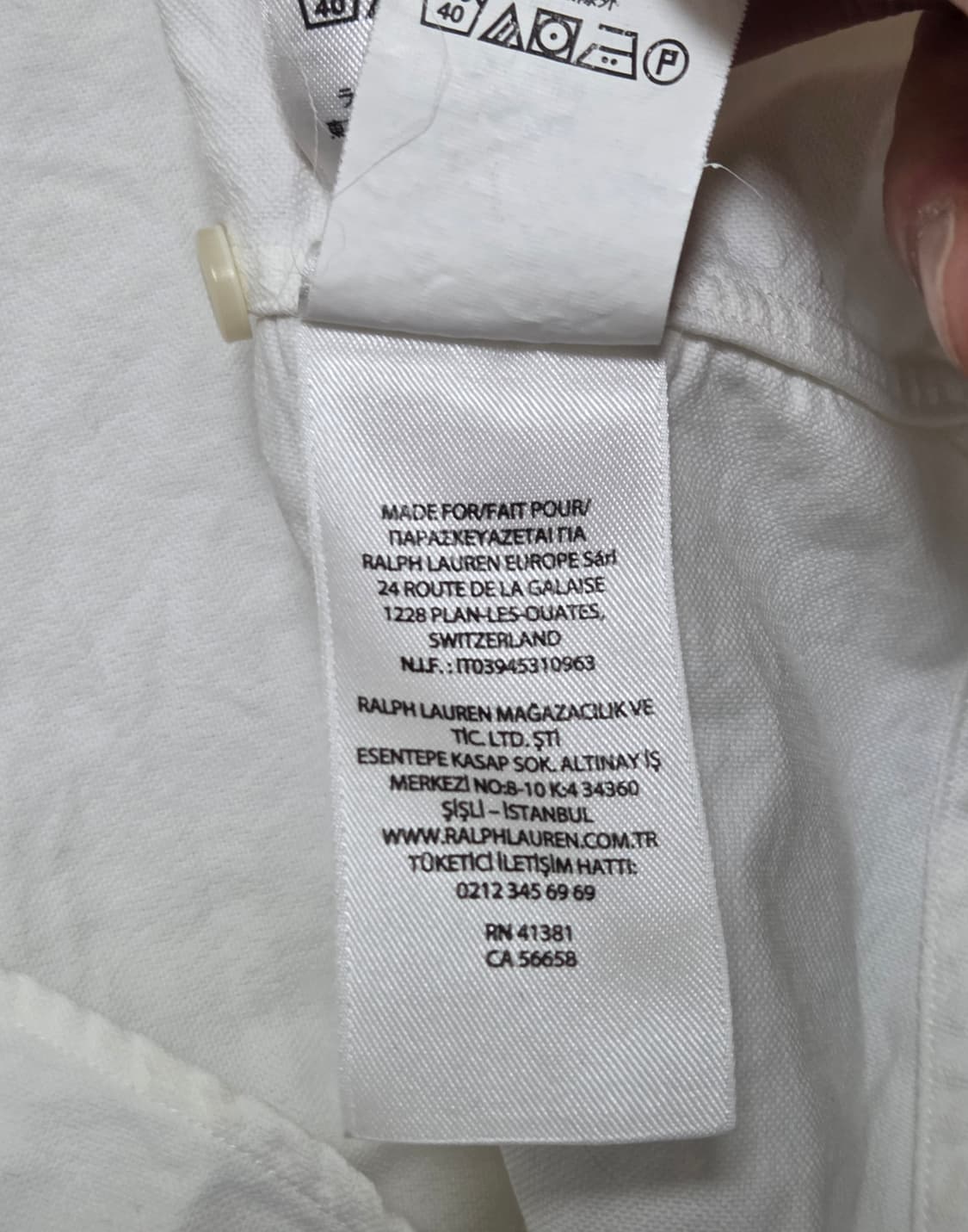 Polo Ralph Lauren 폴로 랄프로렌 옥스포드 화이트 셔츠 상품이미지10