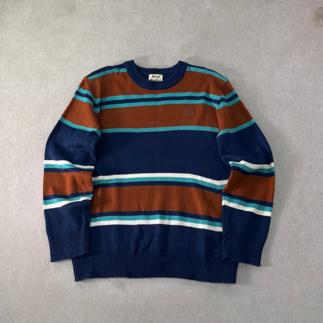 100 아크네 스튜디오 니마 페이스로고 스프라이트 니트 상품이미지1