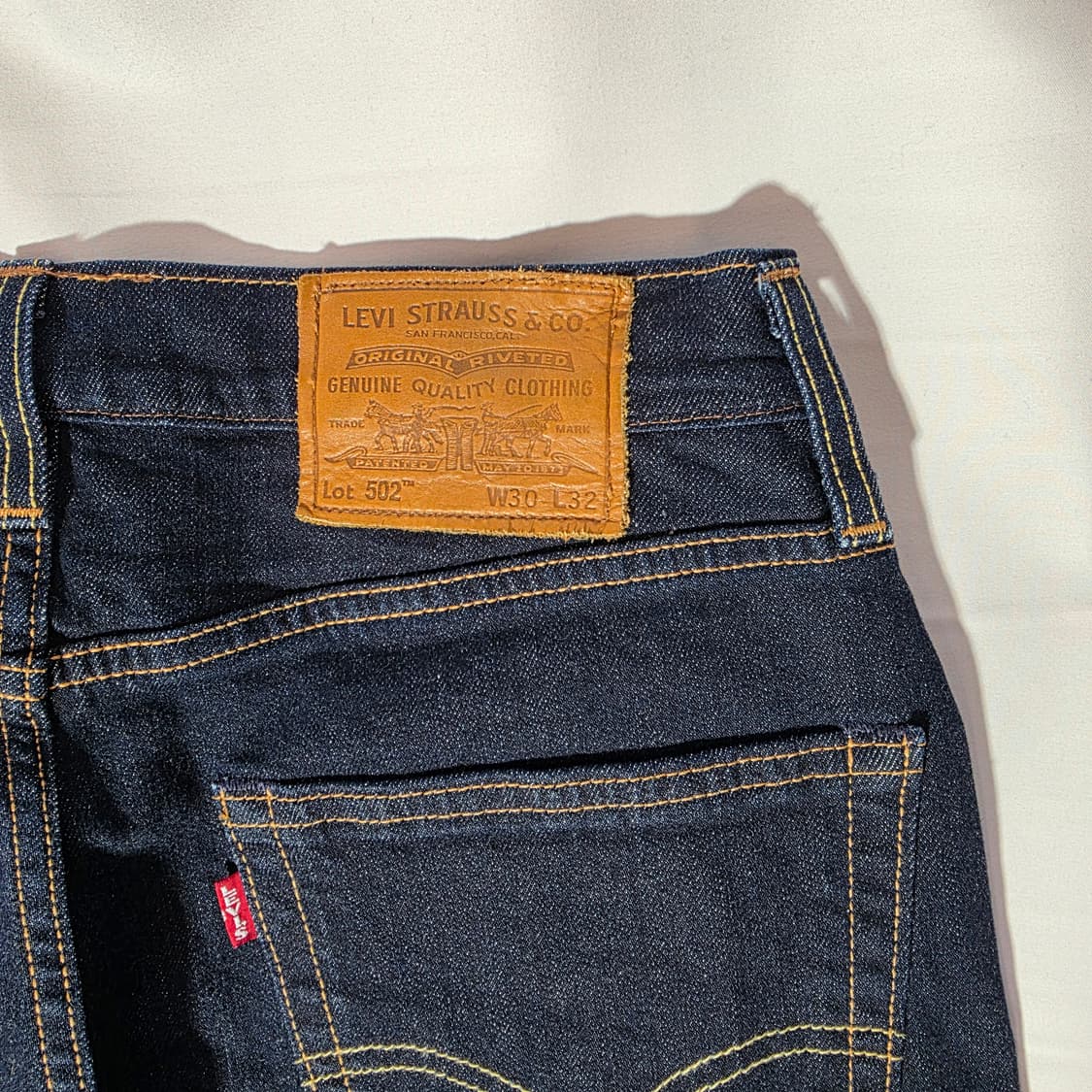 [W30L32]리바이스 프리미엄 502 데님 팬츠 상품이미지6