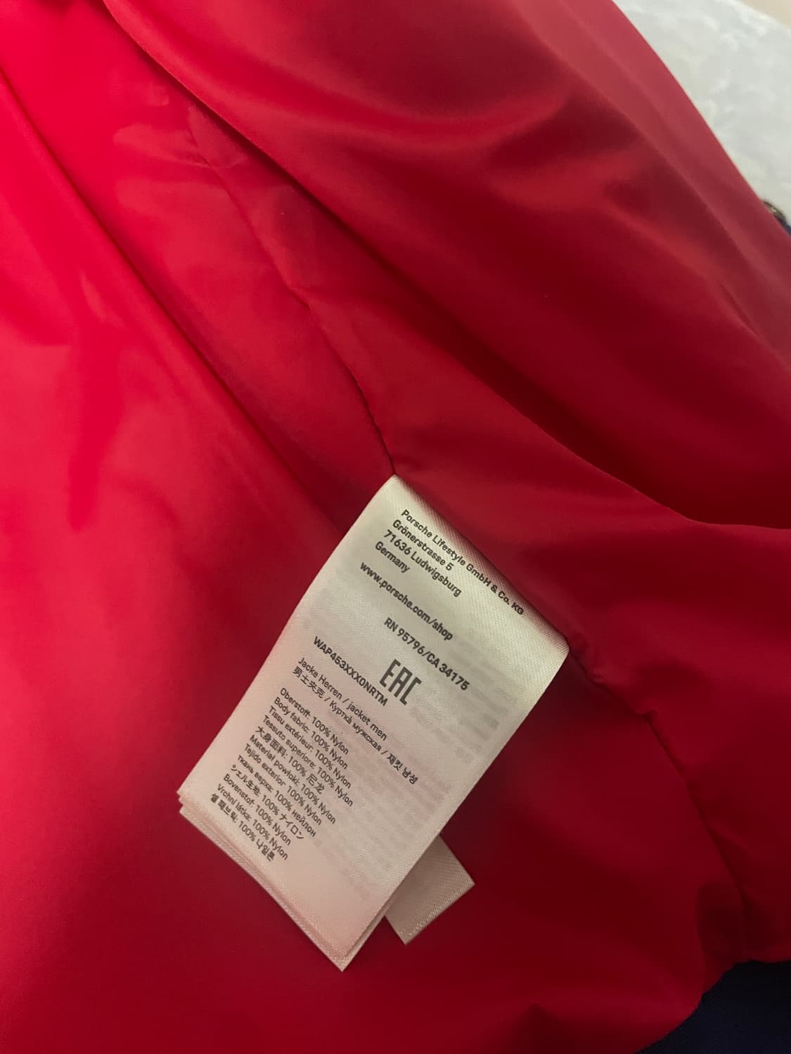 포르쉐 정품 레이싱자켓 L 상품이미지8