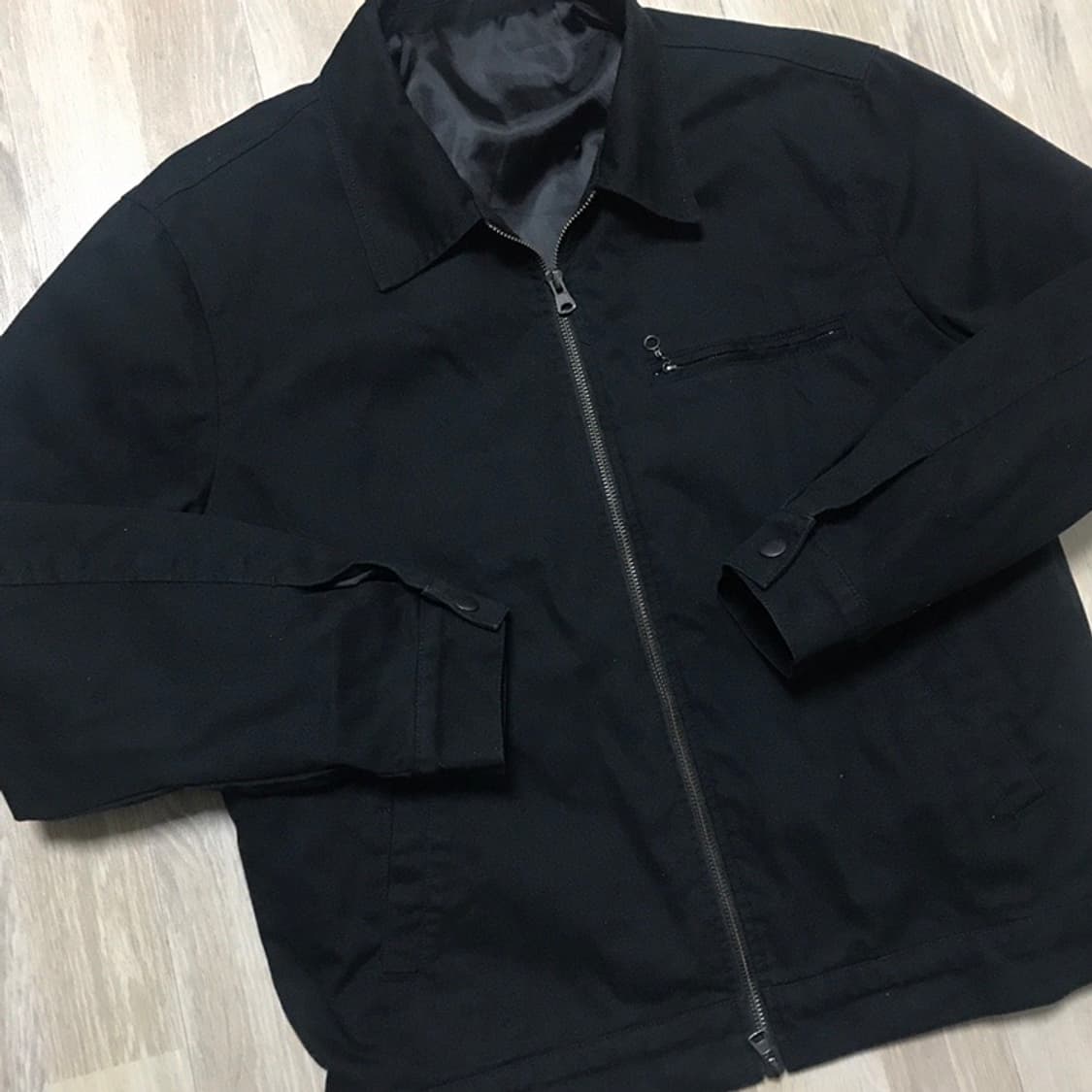 무탠다드 워크 자켓 L사이즈 블랙 상품이미지3