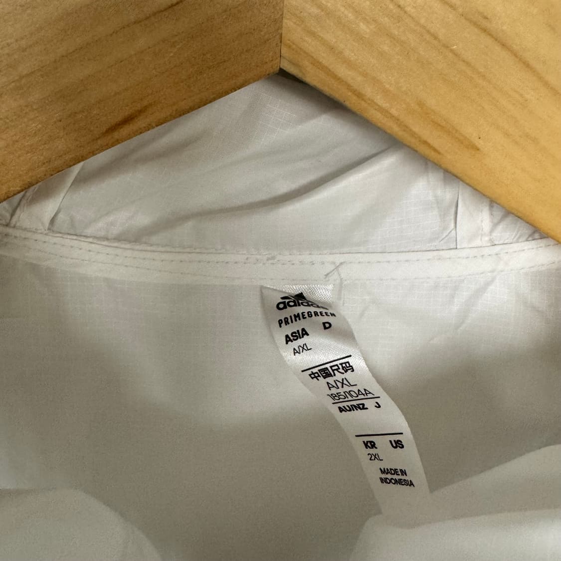 아디다스 로고 3S 바람막이자켓 상품이미지3