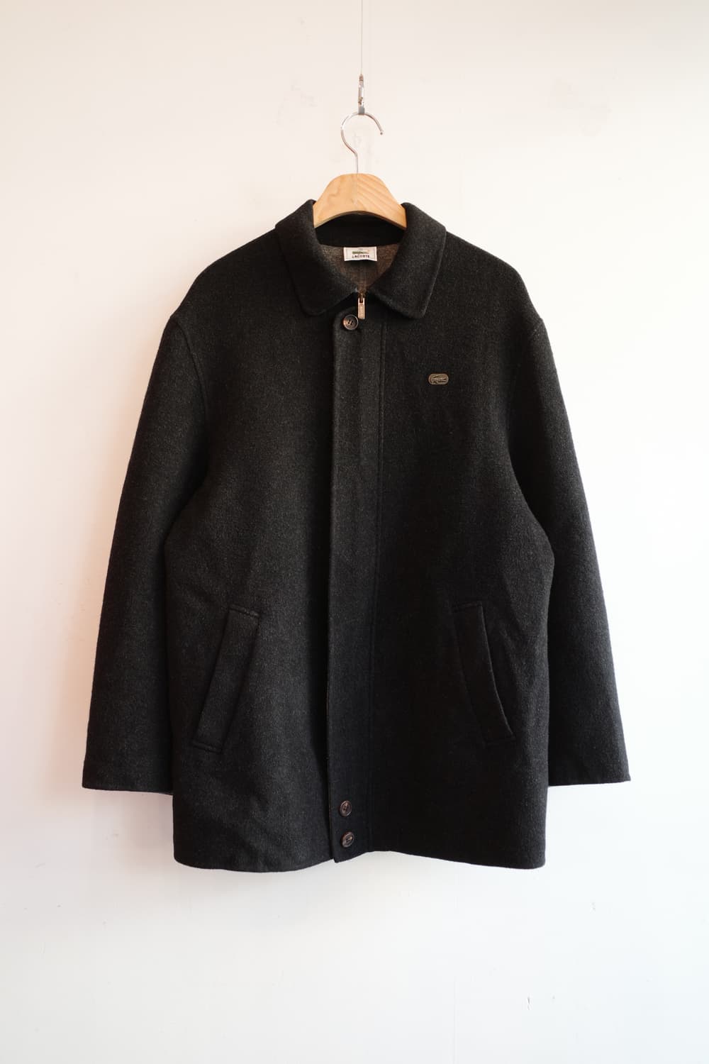 LACOSTE 라코스테 올드모델 울&캐시미어 코트 상품이미지1