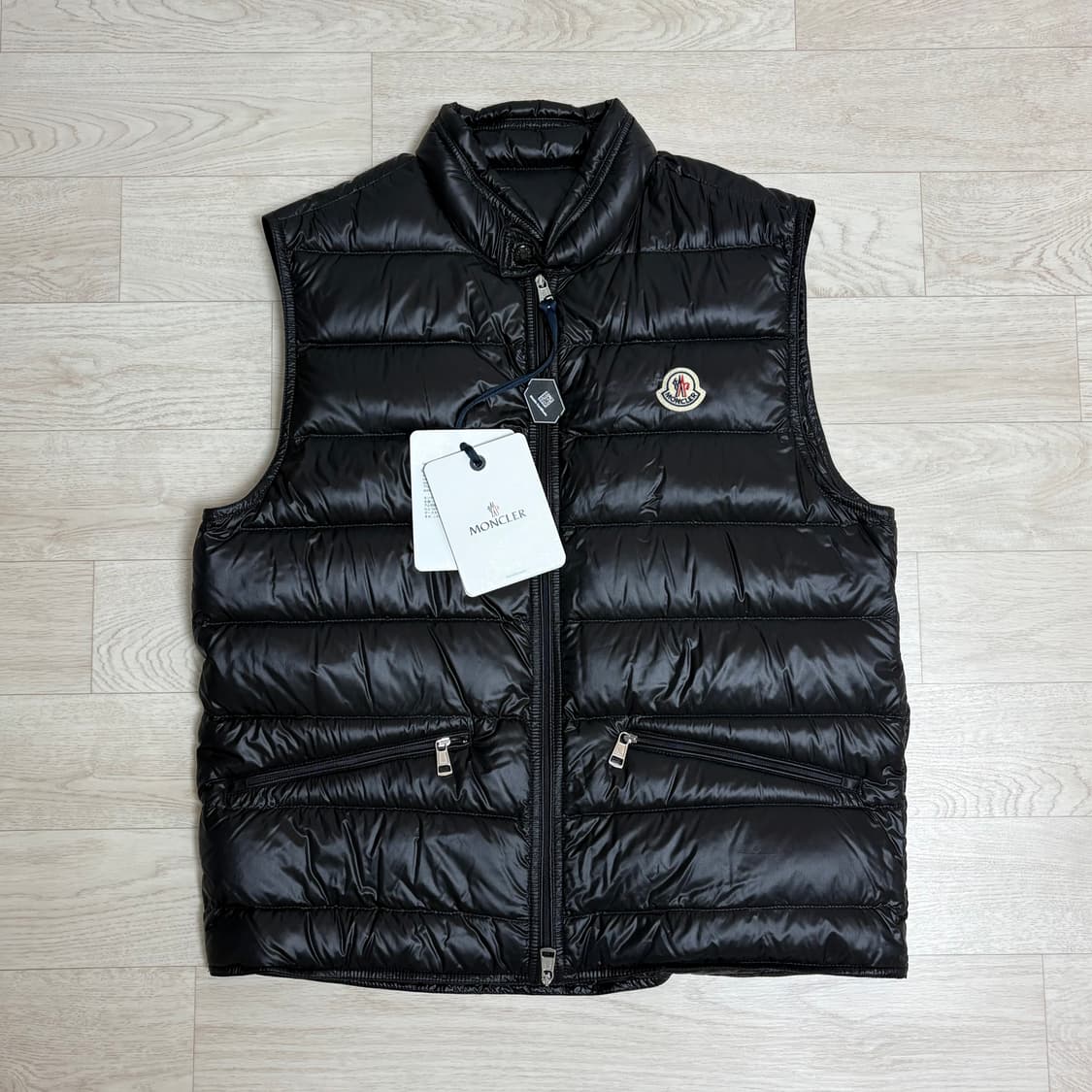 25ss 몽클레어 gui 패딩 조끼 블랙 상품이미지1