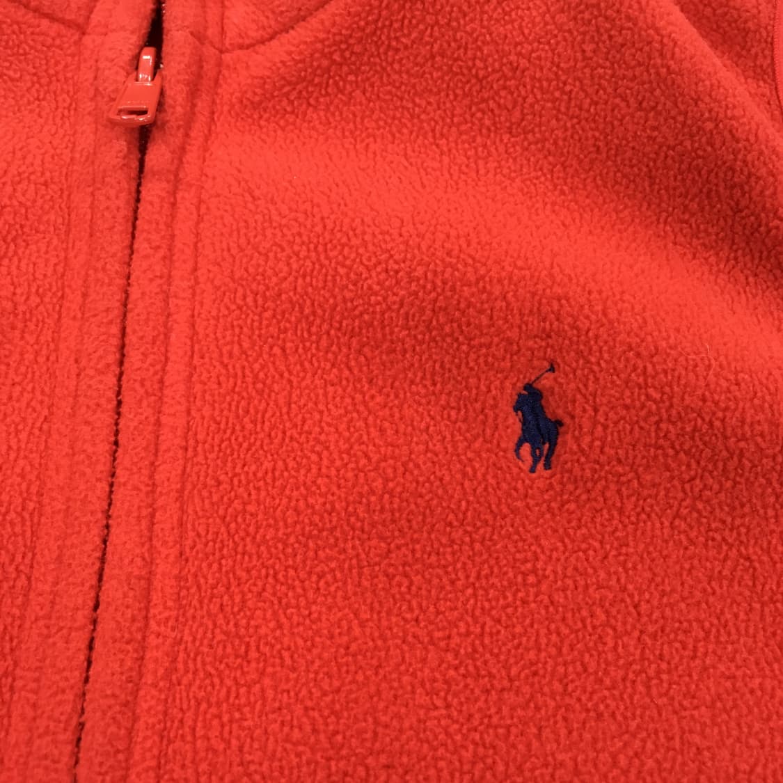 투티/0259 빈티지 폴로 플리스 조끼 베스트 상품이미지3