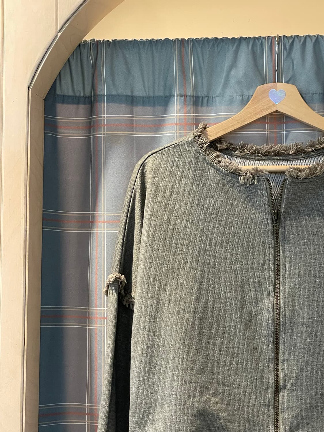 일본빈티지 그런지 수술집업 상품이미지2