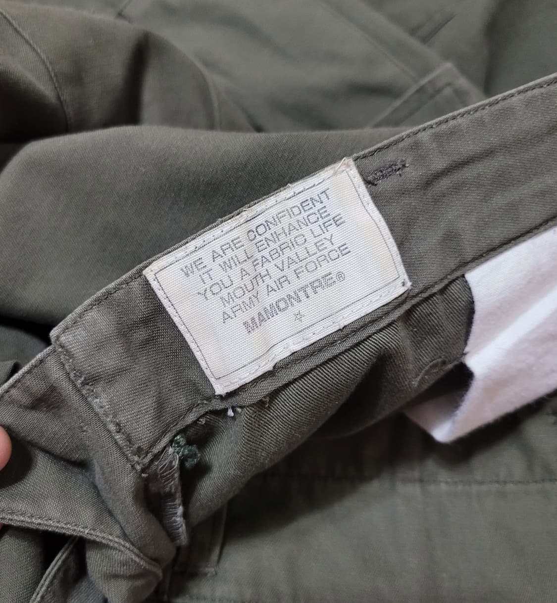 U.S ARMY 미군 M65 카고팬츠 일본판 복각 상품이미지7