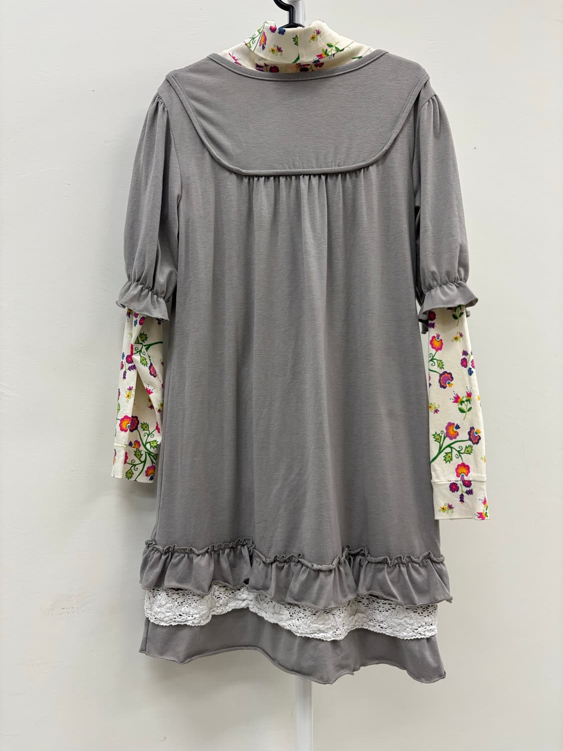 빈티지 롱슬리브 원피스 코디 세트 상품이미지8