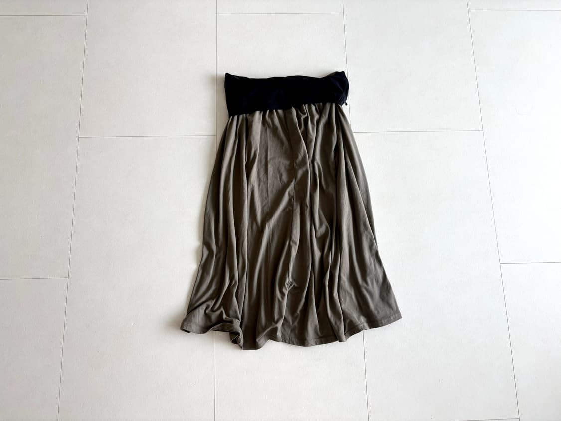 banding maxi skirt 상품이미지1