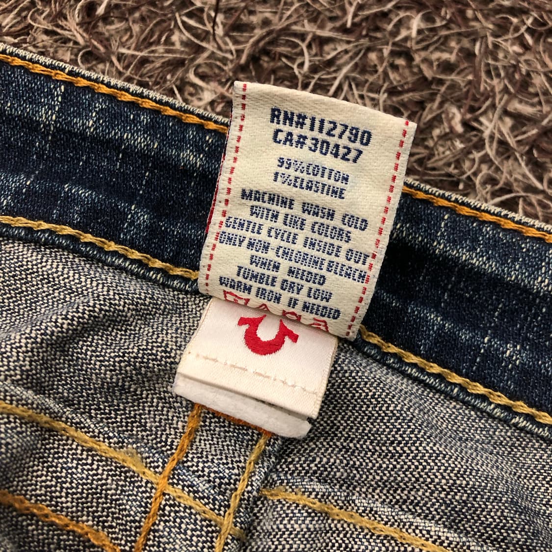 트루릴리전 JOEY 조이 워싱 부츠컷 데님 팬츠 상품이미지8