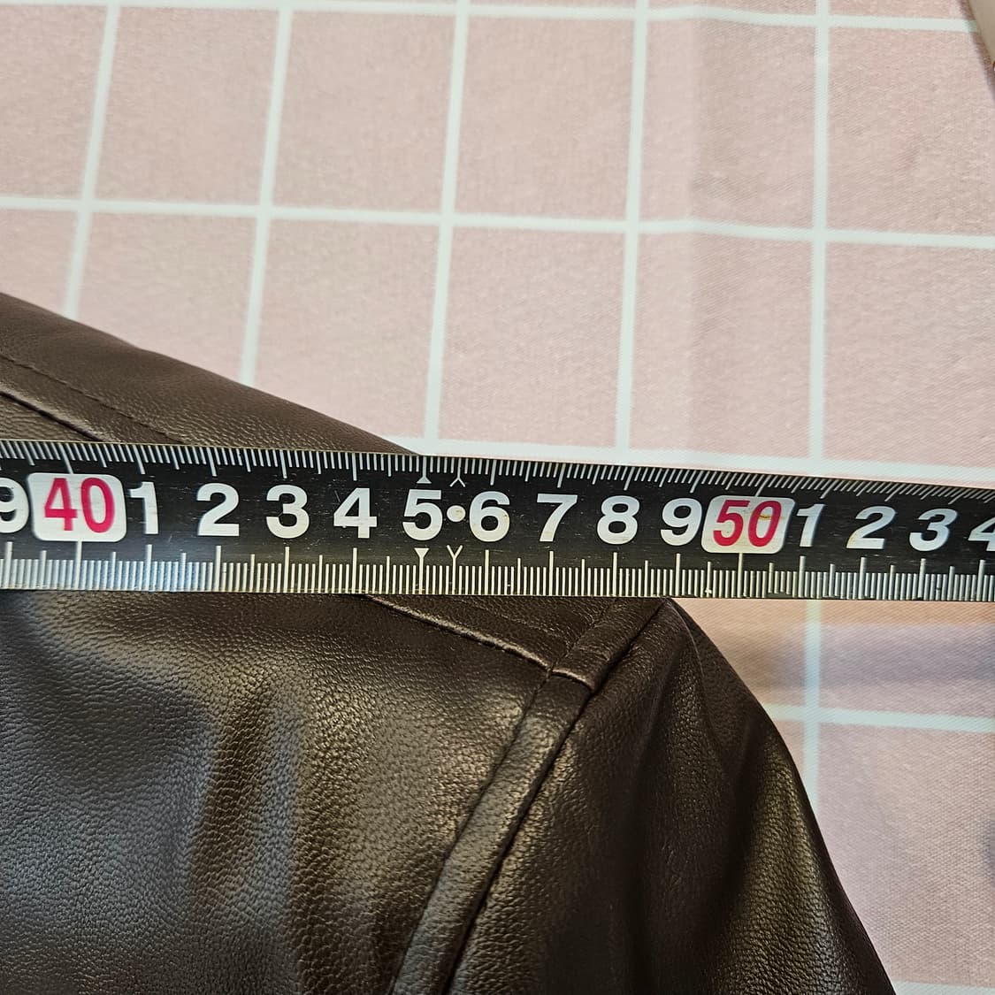 (일본판) 폴던 남성 가죽 라이더 자켓 XL 실측100 상품이미지7