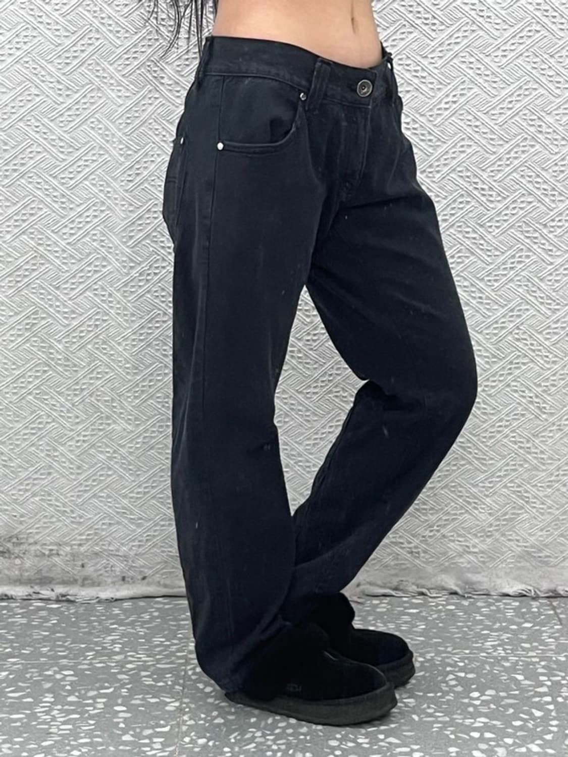 리바이스 엔지니어드진 빈티지 캐주얼 흑청 청바지 32인치 C09103 상품이미지1