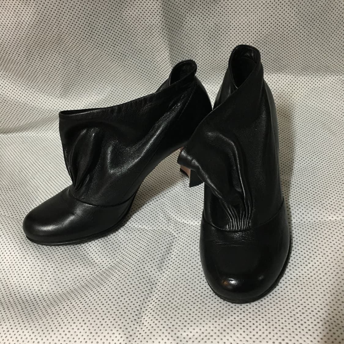 Prada black chunky high heels 상품이미지1