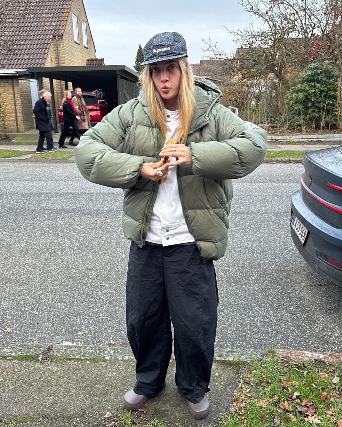 몽벨 Ex800 헤비 구스다운 100사이즈 상품이미지4