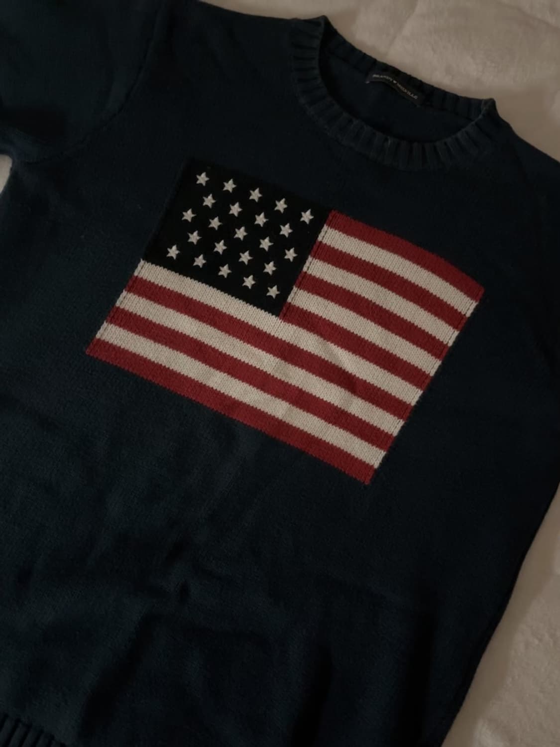브랜디멜빌 성조기 니트 상품이미지1