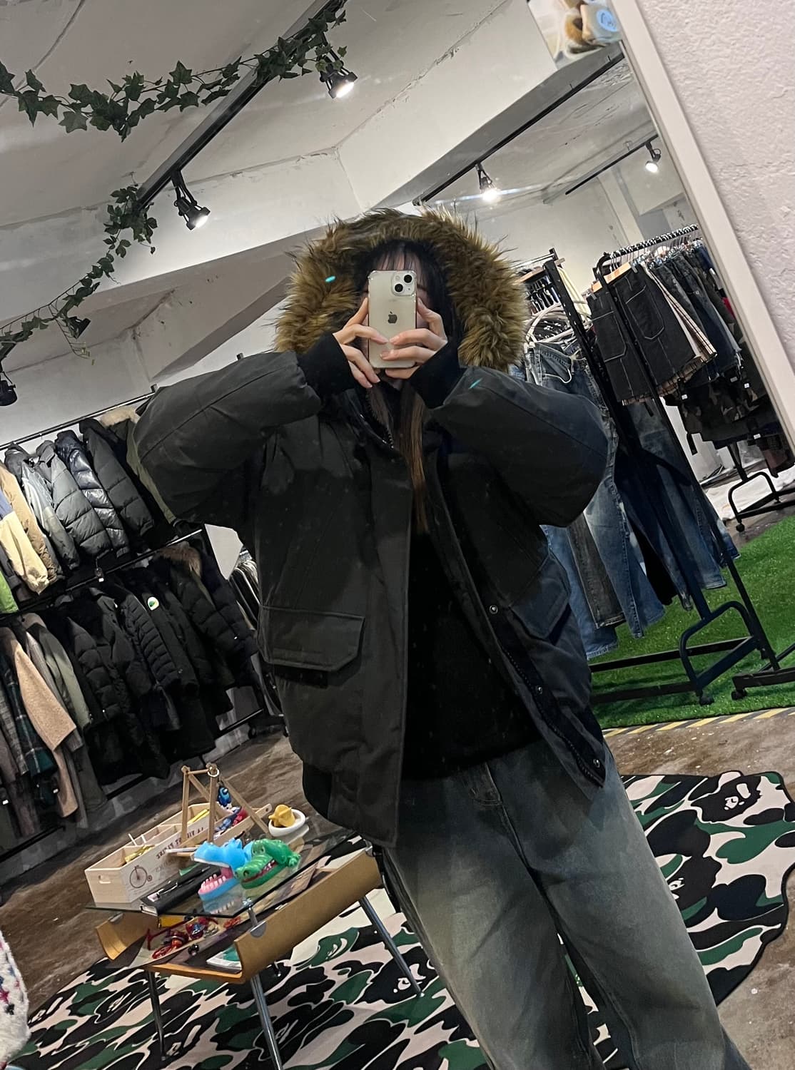네셔널지오그래픽 타루가 숏패딩(견장 따로 보관중) 상품이미지8