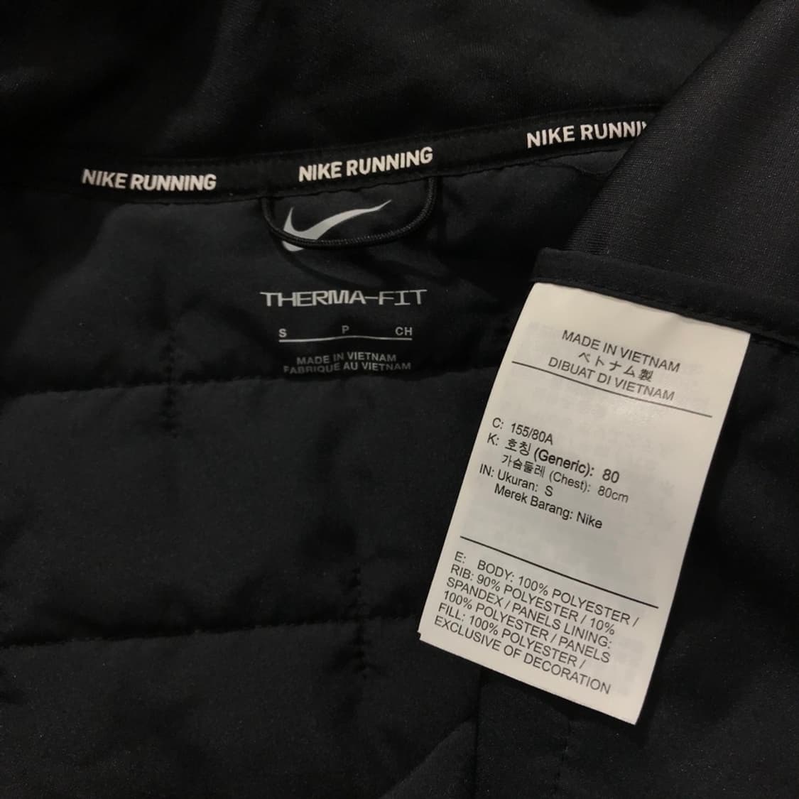 [[여성 S(80)] 나이키(NIKE) 러닝 경량 패딩 조끼v18 상품이미지6