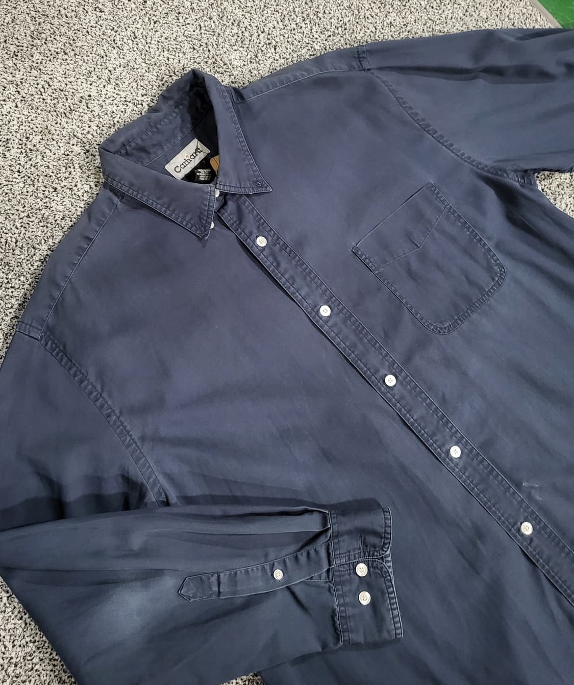 Carhartt 네이비 셔츠 상품이미지4