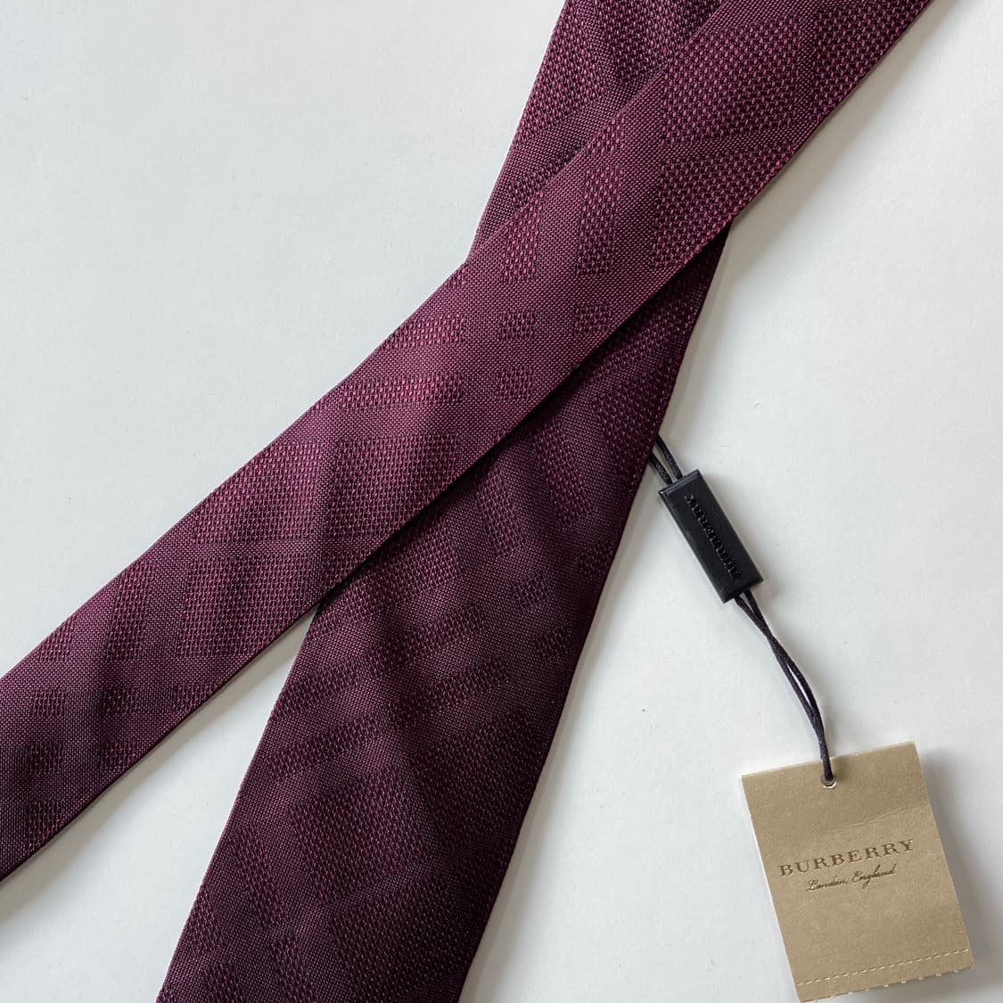 택달린 미사용품 버버리 노바체크 명품 정품 넥타이 (Burberry) 상품이미지8