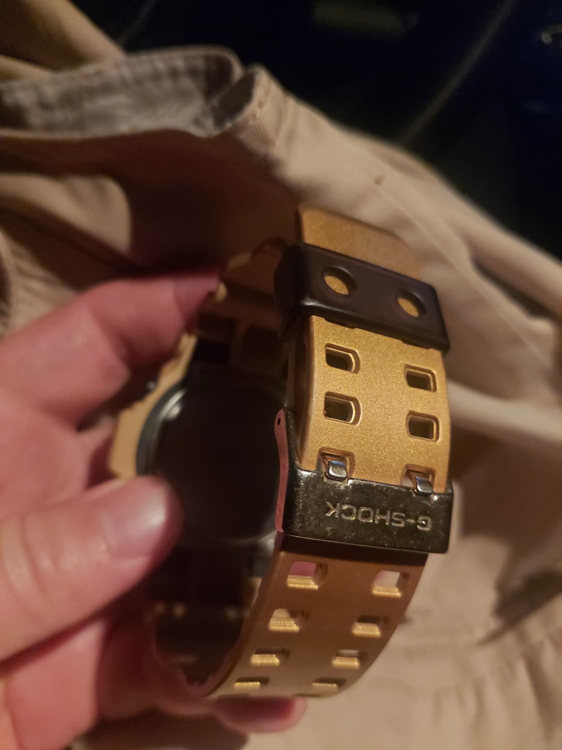 쥐샥 금색 시계 상품이미지3