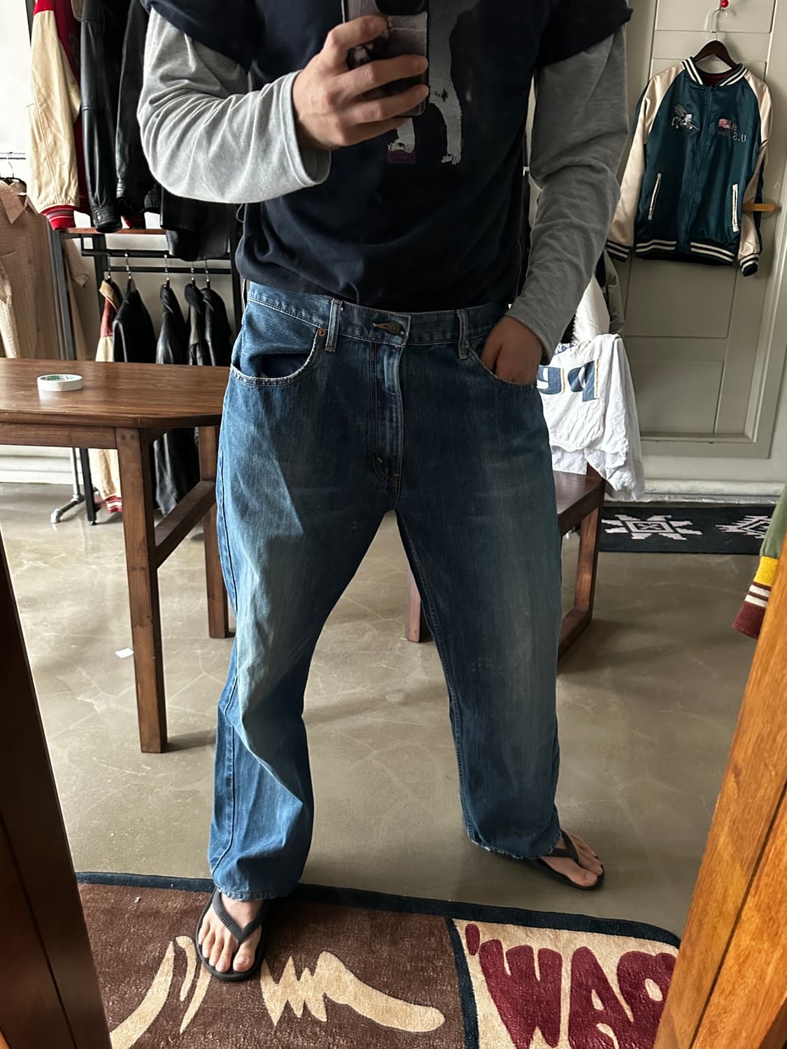 00s Levi’s 506 Regular Fit Denim Pants 상품이미지2