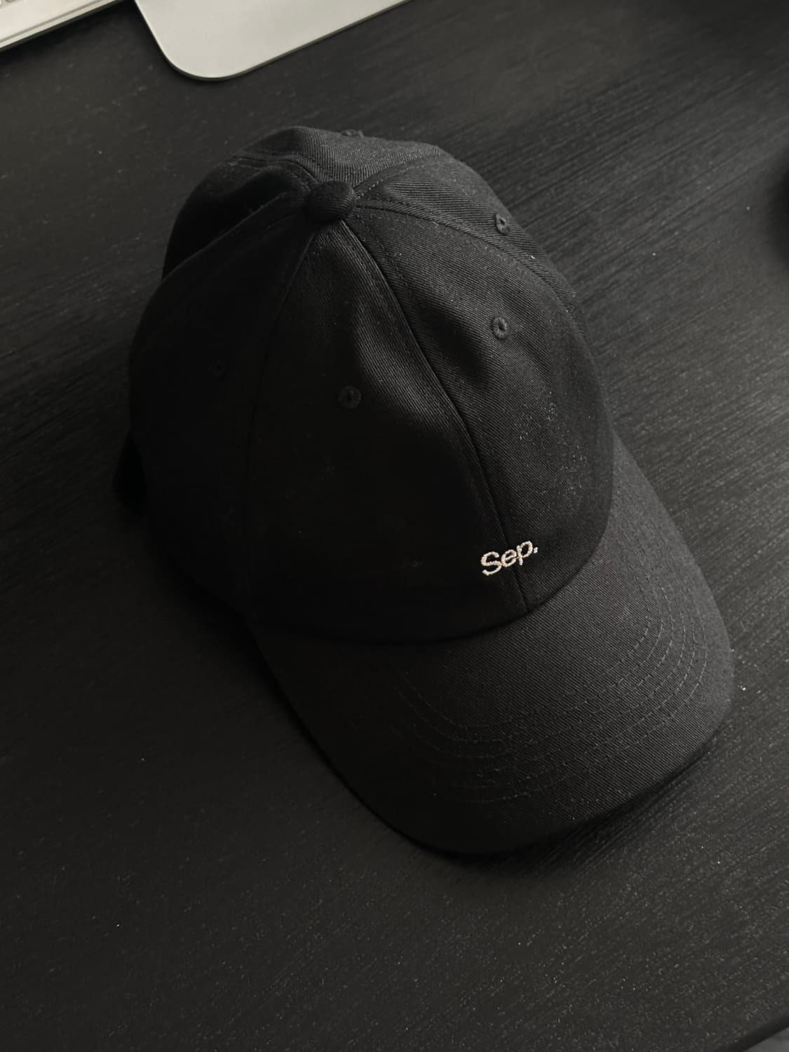 Sep. 블랙 볼캡 상품이미지2